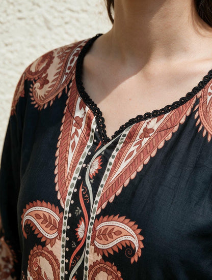 Taamba - 2 Piece Stitched Lawn Suit