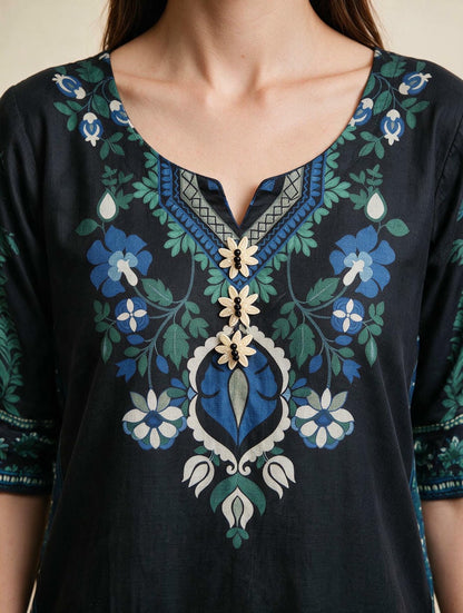 Neelum - 2 Piece Stitched Lawn Suit