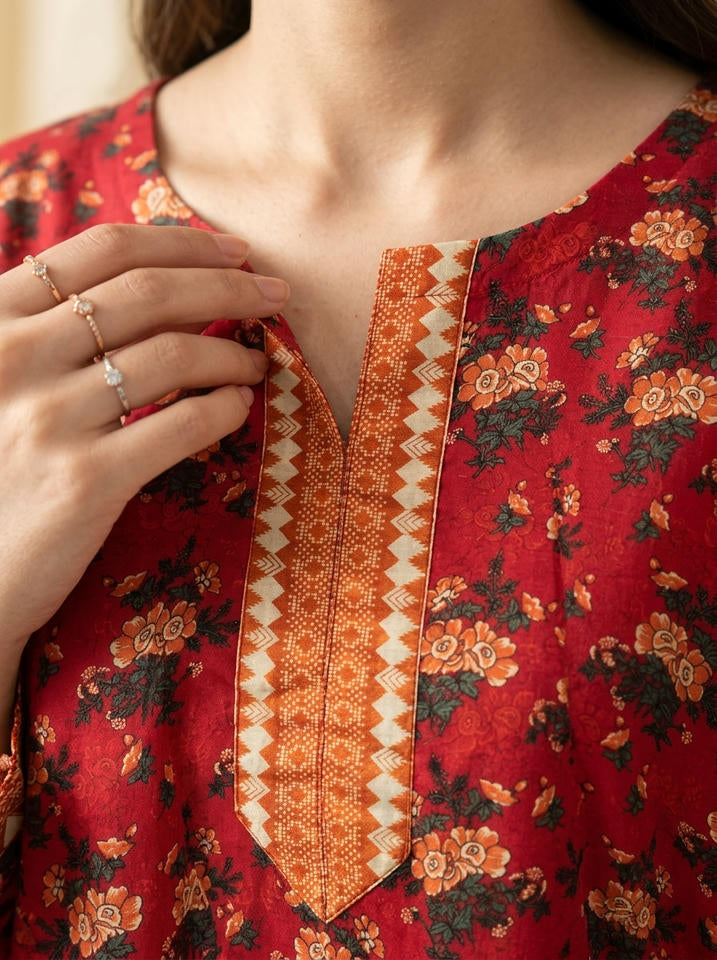 Kilim - 3 Piece Stitched Lawn Suit