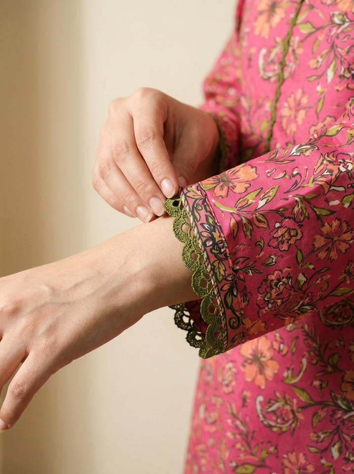 Gulaab - 3 Piece Stitched Lawn Suit