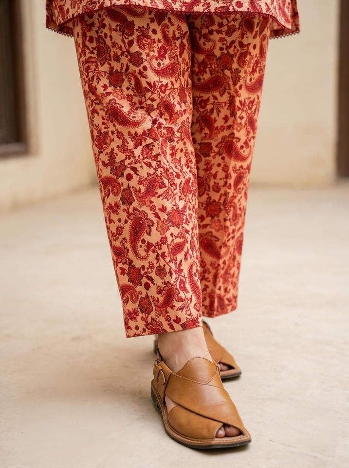 Laal Bagh - 3 Piece Stitched Lawn Suit