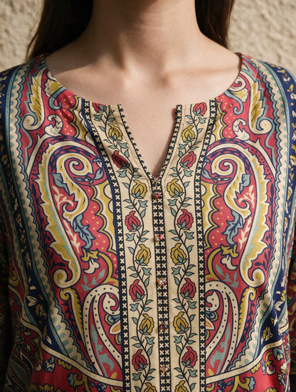 Kashmir - 2 Piece Stitched Lawn Suit