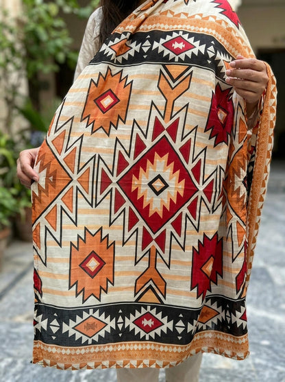 Kilim - 3 Piece Stitched Lawn Suit