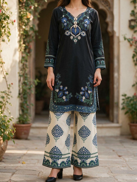 Sapphire Floret Co-Ord Set