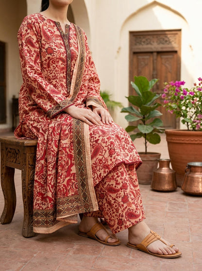 Laal Bagh - 3 Piece Stitched Lawn Suit