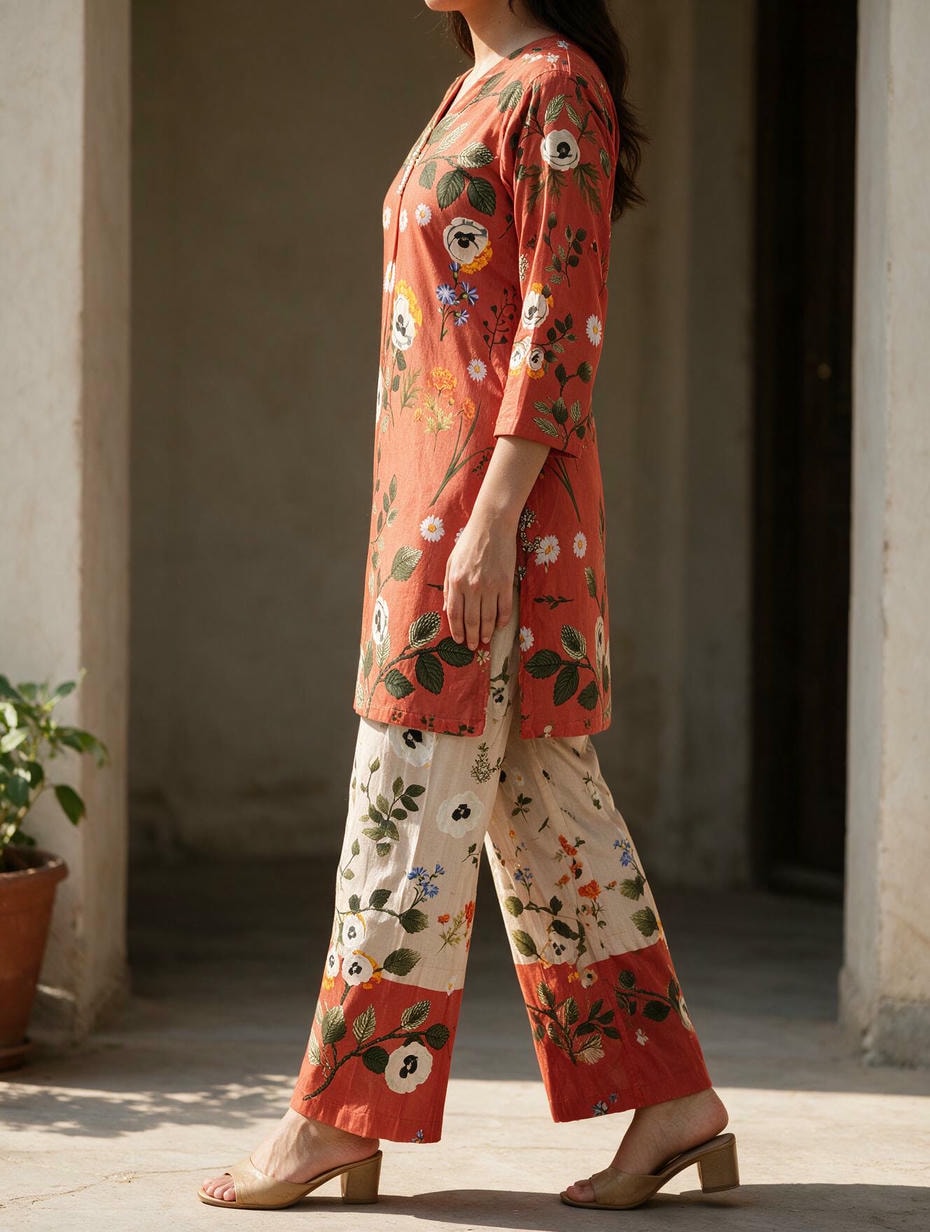 Gulnaar - 2 Piece Stitched Lawn Suit