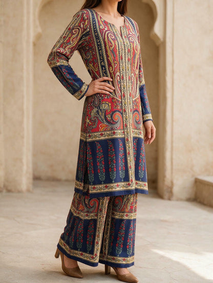 Kashmir - 2 Piece Stitched Lawn Suit