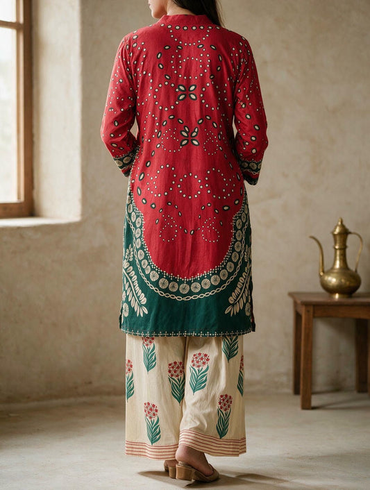 Scarlet Dot Co-Ord Set
