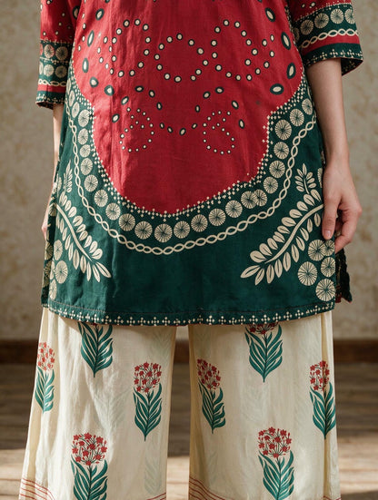 Anaar - 2 Piece Stitched Lawn Suit