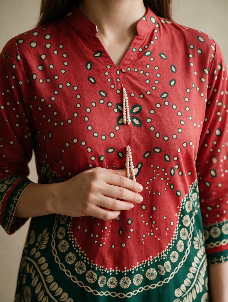 Anaar - 2 Piece Stitched Lawn Suit